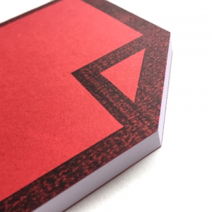 cuaderno de tapa blanda "file" hojas en blanco / rojo / 10 x 14 cm :: imagen 5