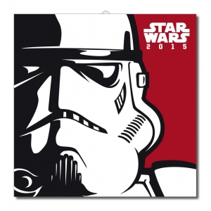 calendario de pared 2015 star wars "stormtrooper" :: imagen 1