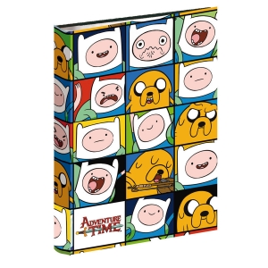 carpeta de 4 anillas hora de aventuras "puzzle" :: imagen 1
