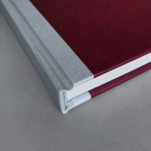 cuaderno de tapa dura "clásico" hojas en blanco / granate / 11 x 15 cm :: imagen 8