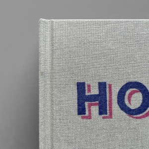 cuaderno de tapa dura "hola / adiós" hojas en blanco / gris / 11 x 15 cm :: imagen 9