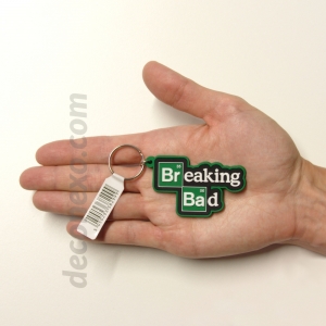 llavero de caucho breaking bad "logo" :: imagen 4