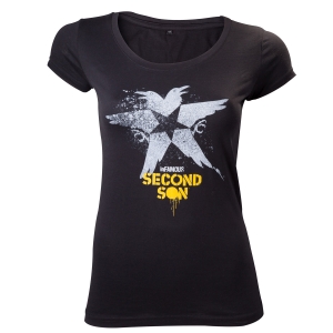 camiseta para chica - infamous - second son "bird logo" / Talla S :: imagen 1