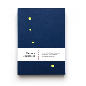 cuaderno de tapa blanda "constelación osa menor" hojas en blanco / azul oscuro / 10 x 14 cm :: imagen 8