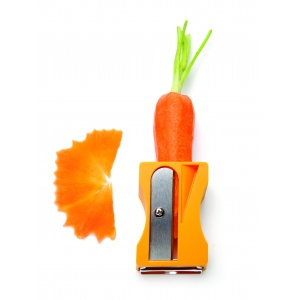 pelador y cortador de vegetales "karoto" / naranja :: imagen 1