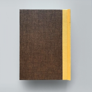 cuaderno de tapa dura "clásico" hojas en blanco / marrón / 11 x 15 cm :: imagen 2