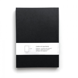 cuaderno de tapa blanda "constelación osa menor" hojas en blanco / negro / 10 x 14 cm :: imagen 9