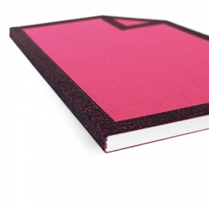 cuaderno de tapa blanda "file" hojas en blanco / rosa fucsia / 10 x 14 cm :: imagen 6