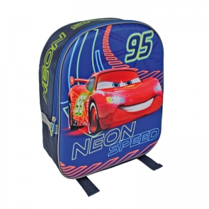 mochila con relieve cars "neon" / pequeño :: imagen 1