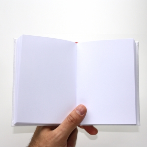 cuaderno de tapa dura "press start" hojas en blanco / blanco / 11 x 15 cm :: imagen 9