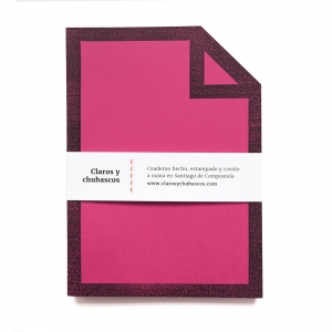 cuaderno de tapa blanda "file" hojas en blanco / rosa fucsia / 10 x 14 cm :: imagen 8