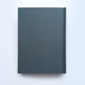 cuaderno de tapa dura "constelación osa menor" hojas en blanco / gris oscuro / 11 x 15 cm :: imagen 2