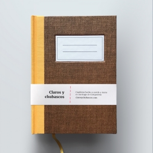 cuaderno de tapa dura "clásico" hojas en blanco / marrón / 11 x 15 cm :: imagen 9