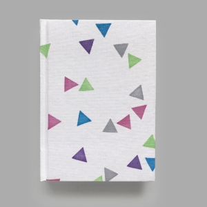 cuaderno de tapa dura "fiesta" hojas en blanco / blanco / 11 x 15 cm :: imagen 1
