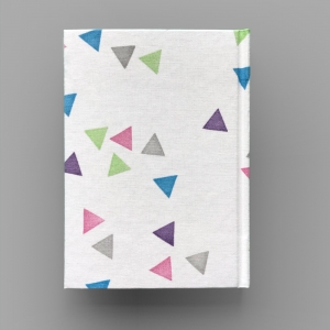 cuaderno de tapa dura "fiesta" hojas en blanco / blanco / 11 x 15 cm :: imagen 2