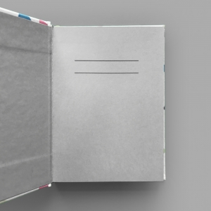 cuaderno de tapa dura "fiesta" hojas en blanco / blanco / 11 x 15 cm :: imagen 3