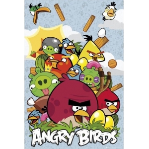 póster angry birds "collage" :: imagen 1