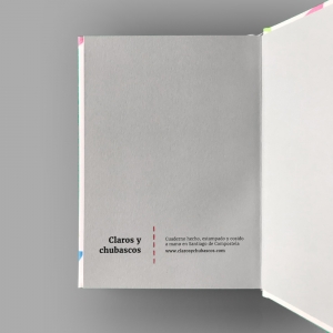 cuaderno de tapa dura "fiesta" hojas en blanco / blanco / 11 x 15 cm :: imagen 4