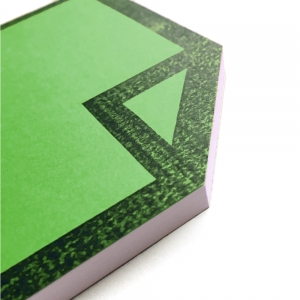 cuaderno de tapa blanda "file" hojas en blanco / verde / 10 x 14 cm :: imagen 5