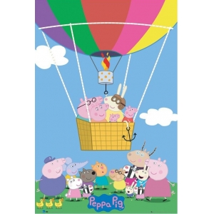 póster peppa pig "balloon" :: imagen 1