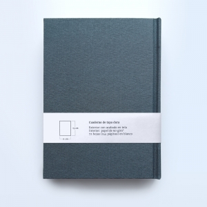 cuaderno de tapa dura "constelación osa menor" hojas en blanco / gris oscuro / 11 x 15 cm :: imagen 10