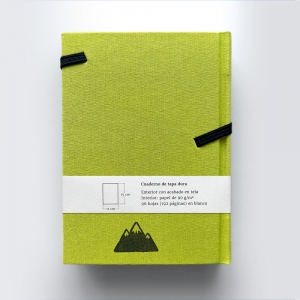 cuaderno de tapa dura "teleférico" hojas en blanco / verde pistacho / 11 x 15 cm :: imagen 14