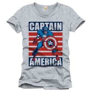 camiseta capitán américa "ready for action" / Talla S :: imagen 1