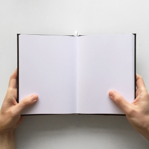 cuaderno de tapa dura "negro y blanco" hojas en blanco / 15 x 21 cm :: imagen 7