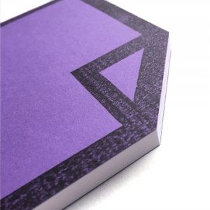 cuaderno de tapa blanda "file" hojas en blanco / violeta / 10 x 14 cm :: imagen 5