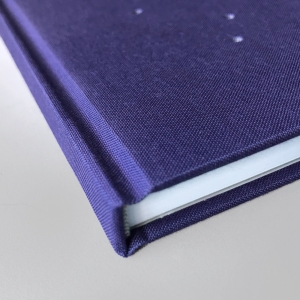 cuaderno de tapa dura "constelación osa menor" hojas en blanco / morado / 11 x 15 cm :: imagen 7