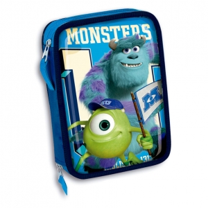 estuche doble completo monsters university "mike y sully" :: imagen 1