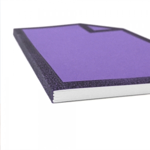 cuaderno de tapa blanda "file" hojas en blanco / violeta / 10 x 14 cm :: imagen 6