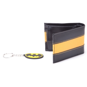 set de billetera y llavero batman "logo" :: imagen 2