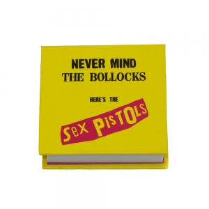 bloc de notas "never mind the bollocks, here's the sex pistols" :: imagen 1