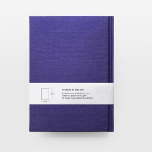 cuaderno de tapa dura "constelación osa menor" hojas en blanco / morado / 11 x 15 cm :: imagen 10