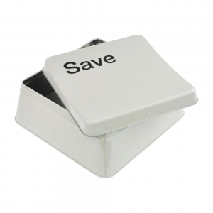caja de metal "save" :: imagen 1