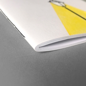 cuaderno de tapa blanda (cosido visto) "farola" hojas en blanco / blanco / 10 x 14 cm :: imagen 9