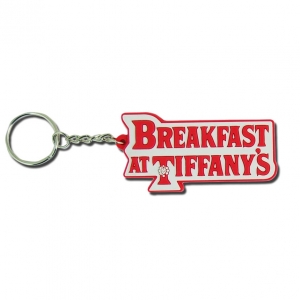 llavero de pvc breakfast at tiffany's "logo" :: imagen 1