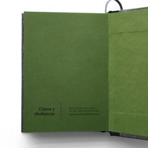 cuaderno de tapa dura "clásico" hojas en blanco / gris / 11 x 15 cm :: imagen 5