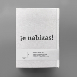 cuaderno de tapa dura "eu ♥ grelos" hojas en blanco / blanco / 11 x 15 cm :: imagen 11