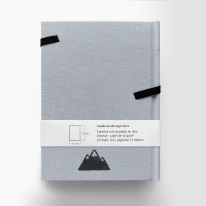 cuaderno de tapa dura "teleférico" hojas en blanco / gris / 11 x 15 cm :: imagen 14