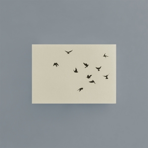 bloc de notas "pájaros" / beige / A7 :: imagen 2