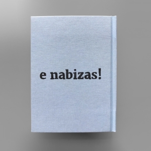 cuaderno de tapa dura "eu ♥ grelos" hojas en blanco / azul claro / 11 x 15 cm :: imagen 2