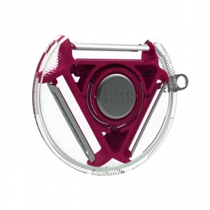 pelador rotatorio triple "rotary peeler" / rosa :: imagen 2