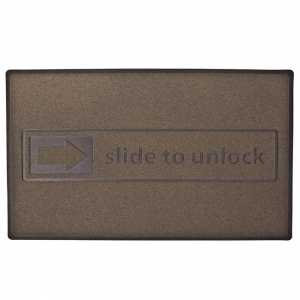 felpudo "slide to unlock" :: imagen 1