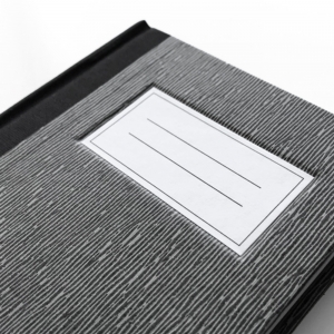 cuaderno de tapa dura "clásico" hojas en blanco / gris / 11 x 15 cm :: imagen 8