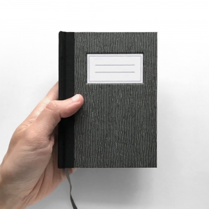 cuaderno de tapa dura "clásico" hojas en blanco / gris / 11 x 15 cm :: imagen 9