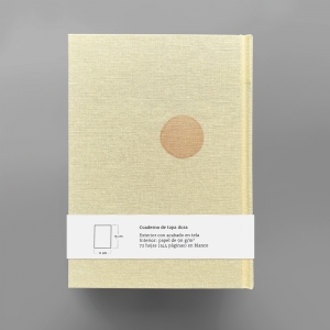 cuaderno de tapa dura "eu ♥ filloas" hojas en blanco / beige / 11 x 15 cm :: imagen 11