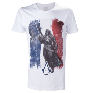 camiseta assassin's creed - unity "french flag" / Talla XL :: imagen 1