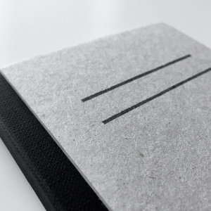 cuaderno "cartón visto" hojas en blanco / gris y negro / 10 x 14 cm :: imagen 9
